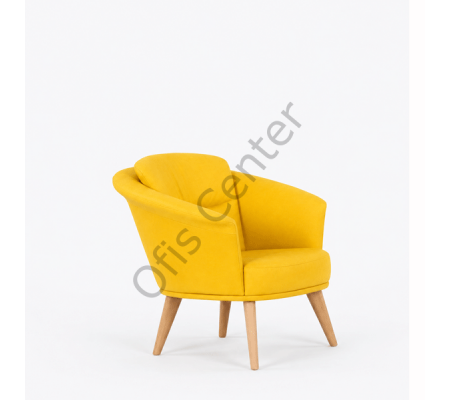 Relax  Tekli Ahşap Ayaklı Kanepe